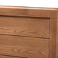 Baxton Studio Seren Mid-Century Modern Walnut Brown Finished Wood Queen Size Headboard | Headboards | Modishstore - 5