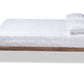 baxton studio iseline modern and contemporary walnut brown finished wood queen size platform bed frame | Modish Furniture Store-3