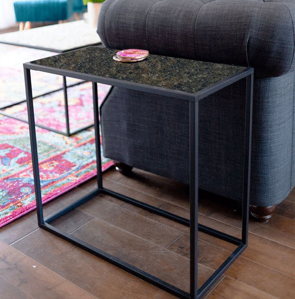 Pietra™ Side Table (Rectangle: Crushed Glass) By Texture Designideas | Side Tables | Modishstore-3
