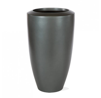 Barrel Planter - Pewter | Planters, Troughs & Cachepots | Modishstore - 2