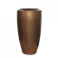 Fiberglass: Barrel Planter, Bronze Black by Gold Leaf Design Group | Planters, Troughs & Cachepots | Modishstore-3