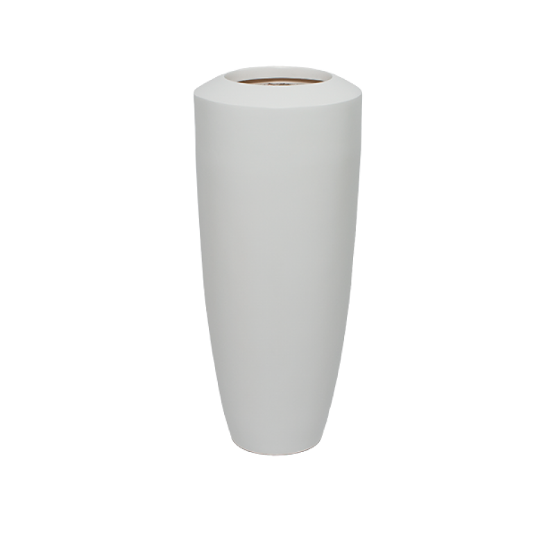 Fiberglass Barrel Planter-Gold Leaf Design Group | Planters, Troughs & Cachepots | Modishstore - 2