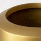 Fiberglass Small Barrel Planter, Gold, Sa By Gold Leaf Design Group | Planters, Troughs & Cachepots |  Modishstore - 3