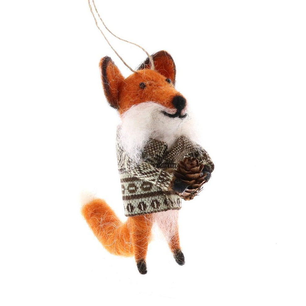 HomArt Felt Fox with Bundle - Set of 6-2