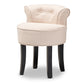 baxton studio cerise classic and traditional small beige fabric upholstered accent chair | Modish Furniture Store-2