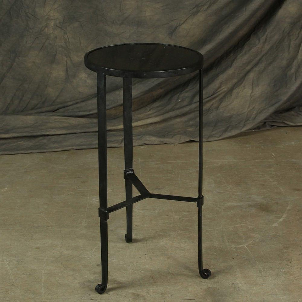 HomArt Savoy Iron & Stone Side Table-7