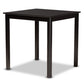 baxton studio reneau modern and contemporary gray fabric upholstered espresso brown finished 5 piece wood pub set | Modish Furniture Store-3