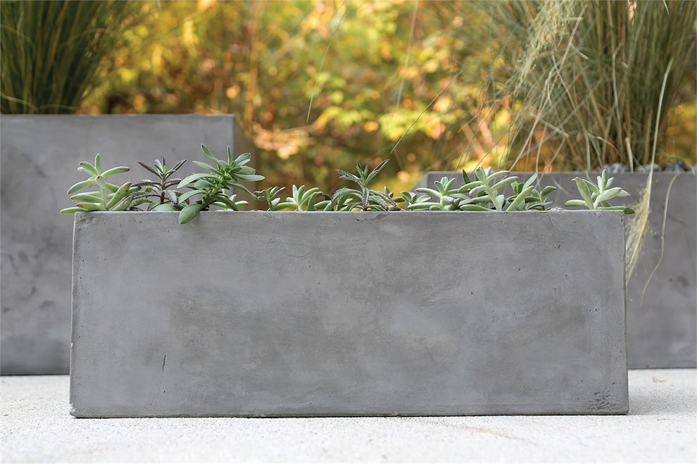 Newport Planter Set of 2 By Accent Decor | Outdoor Planters, Troughs & Cachepots | Modishstore