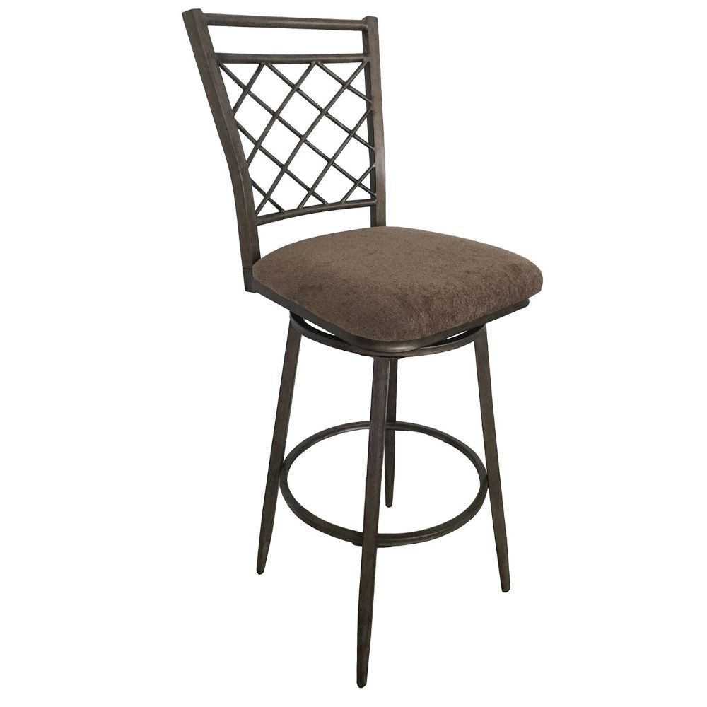 Aldric Bar Chair 2Pc By Acme Furniture | Bar Stools | Modishstore - 2