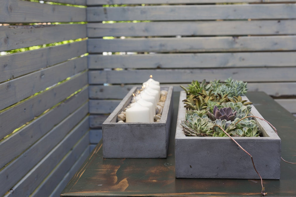 Newport Tray Planter Set of 3 By Accent Decor | Outdoor Planters, Troughs & Cachepots | Modishstore - 8