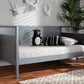 Baxton Studio Cintia Cottage Farmhouse Grey Finished Wood Twin Size Daybed | Modishstore | Beds