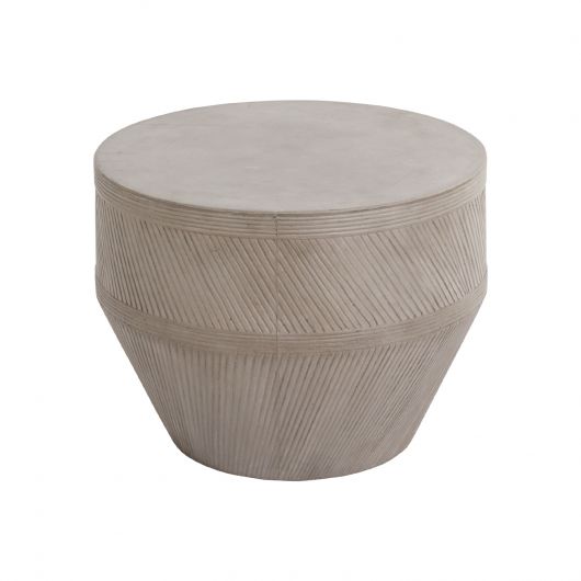 Werner Outdoor Concrete Coffee Table By Accent Decor | Outdoor Tables | Modishstore - 2