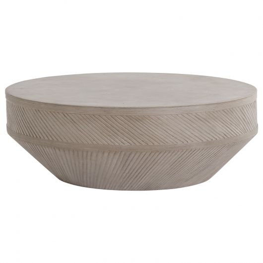 Werner Outdoor Concrete Coffee Table By Accent Decor | Outdoor Tables | Modishstore - 5