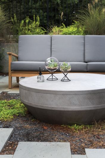 Werner Outdoor Concrete Coffee Table By Accent Decor | Outdoor Tables | Modishstore - 3