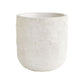Greta White Concrete Textured Pot By Accent Decor | Planters, Troughs & Cachepots | Modishstore - 5