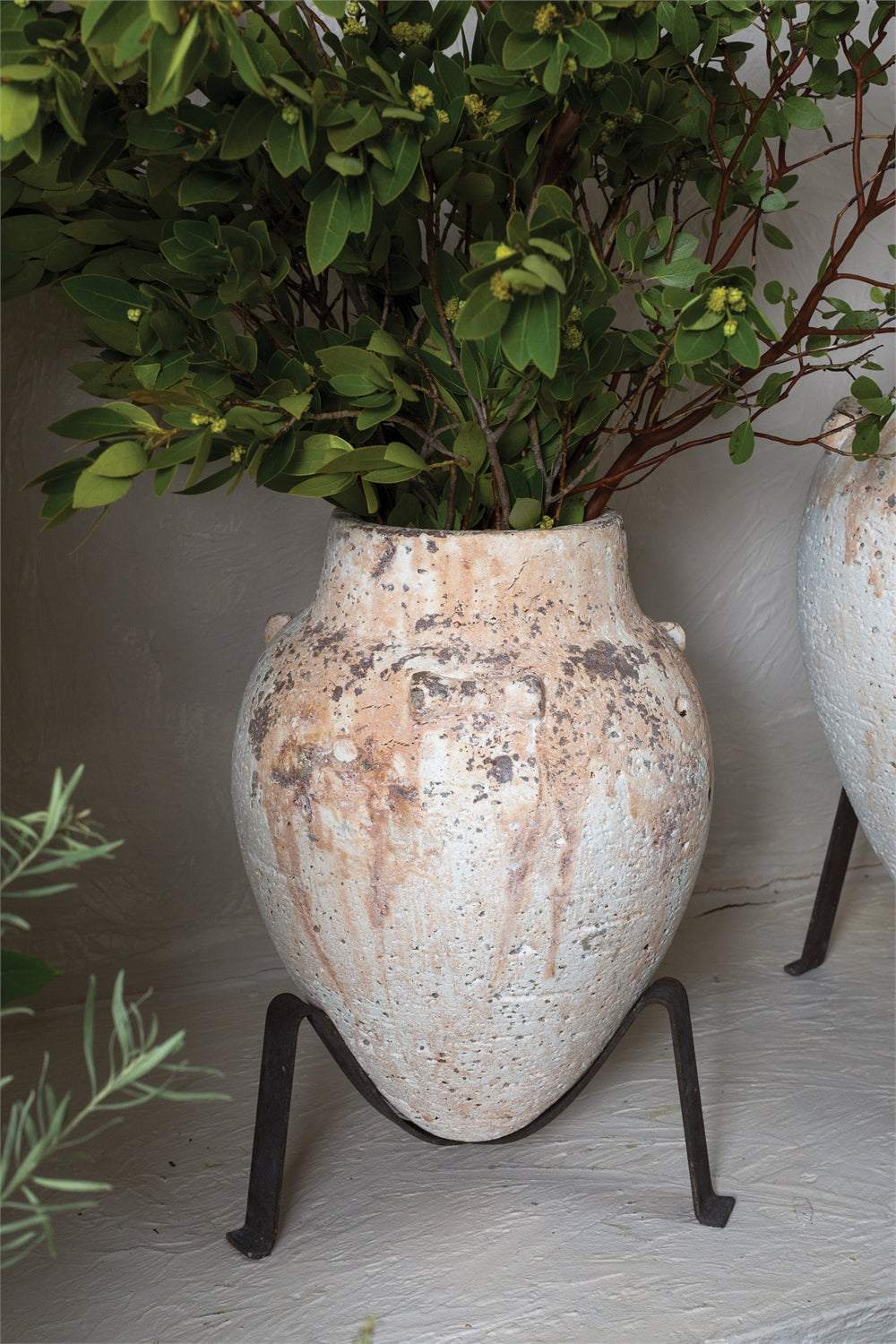 indoor plant stands for large pots Tuscan Plant Stand