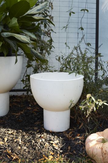 Sloan Concrete Basin Planter By Accent Decor | Planters, Troughs & Cachepots | Modishstore - 2
