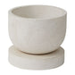 Archer White Concrete Planter By Accent Decor- 2 Sizes | Planters, Troughs & Cachepots | Modishstore - 5