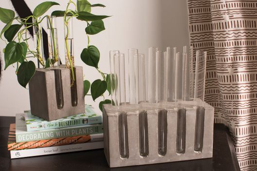 Propagation Plant Slim Vase Stand  By Accent Decor- 2 Sizes | Planters, Troughs & Cachepots | Modishstore - 7