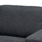baxton studio nevin modern and contemporary dark grey fabric upholstered sectional sofa with left facing chaise | Modish Furniture Store-3
