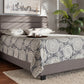 Baxton Studio Ansa Modern and Contemporary Grey Fabric Upholstered Queen Size Bed | Beds | Modishstore - 2