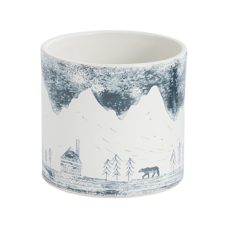 Cabin Bear Pot Set of 8 By Accent Decor | Planters, Troughs & Cachepots | Modishstore - 4