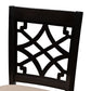 Baxton Studio Nisa Modern Sand Fabric 2-Piece Wood Counter Stool Set of 4 | Counter Stools | Modishstore - 4