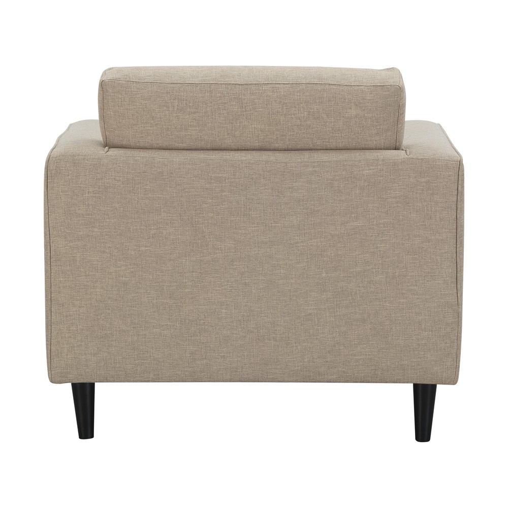 Manhattan Comfort Arthur 1-Seat Tweed Armchair | Armchairs | Modishstore-8