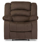 baxton studio hollace modern and contemporary taupe microsuede 1 seater recliner | Modish Furniture Store-8