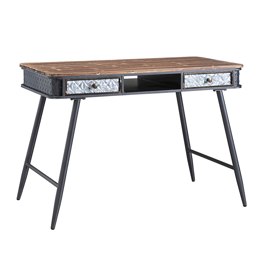 Forester Collection Desk W/ 2 Drawers By 4D Concepts | Desks | Modishstore - 3