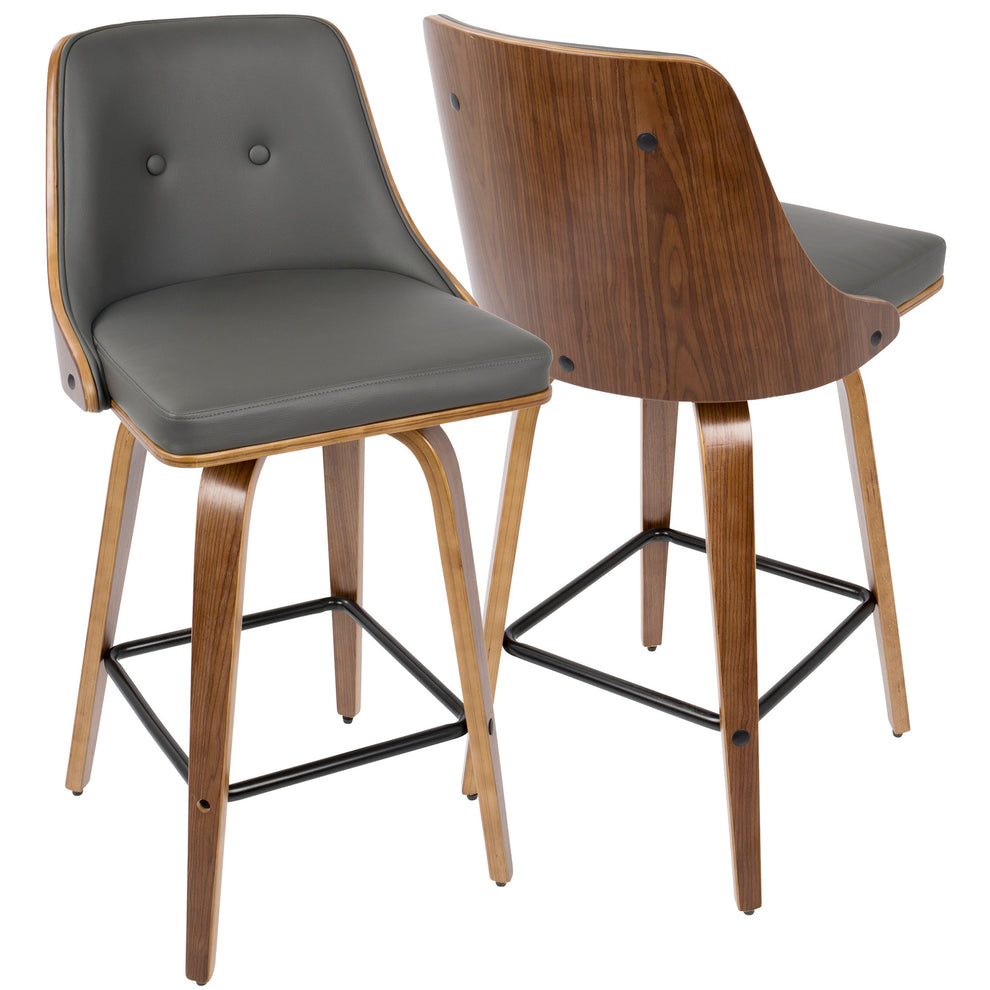 Gianna Counter Stool by LumiSource - Set of 2-21