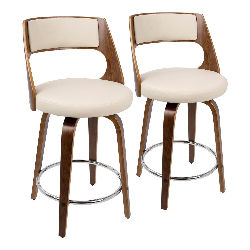 LumiSource Cecina 24'' Counter Stool - Set of 2-19