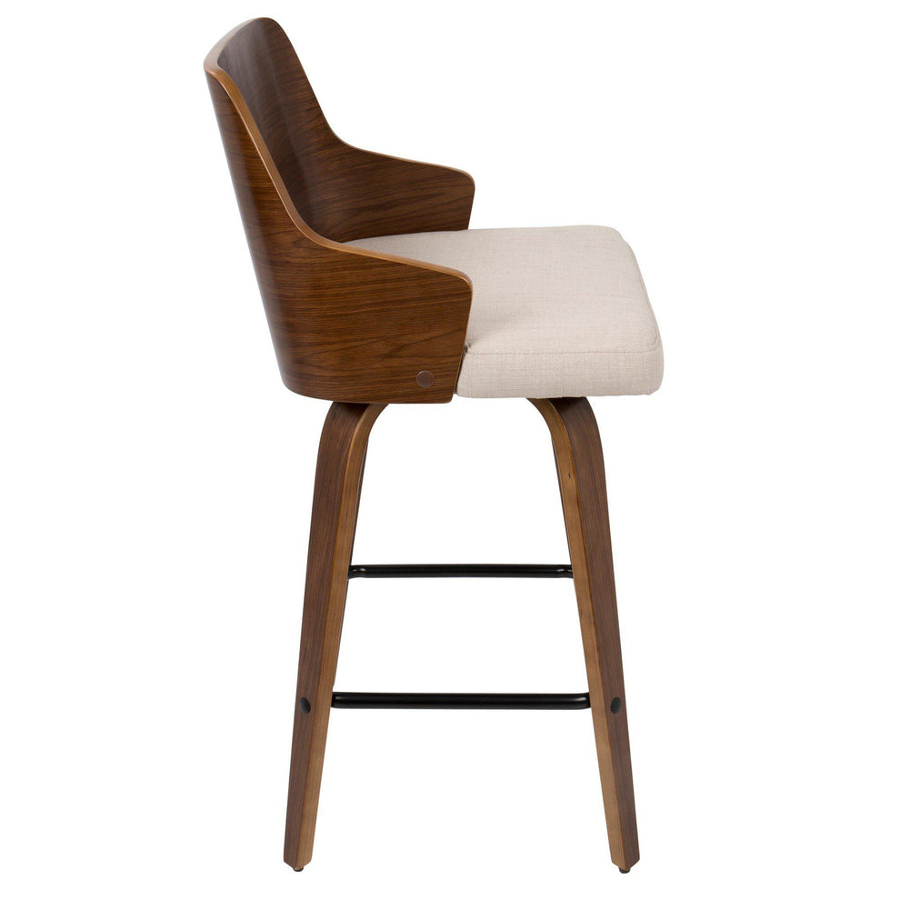 LumiSource Ariana Counter Stool - Set of 2-5