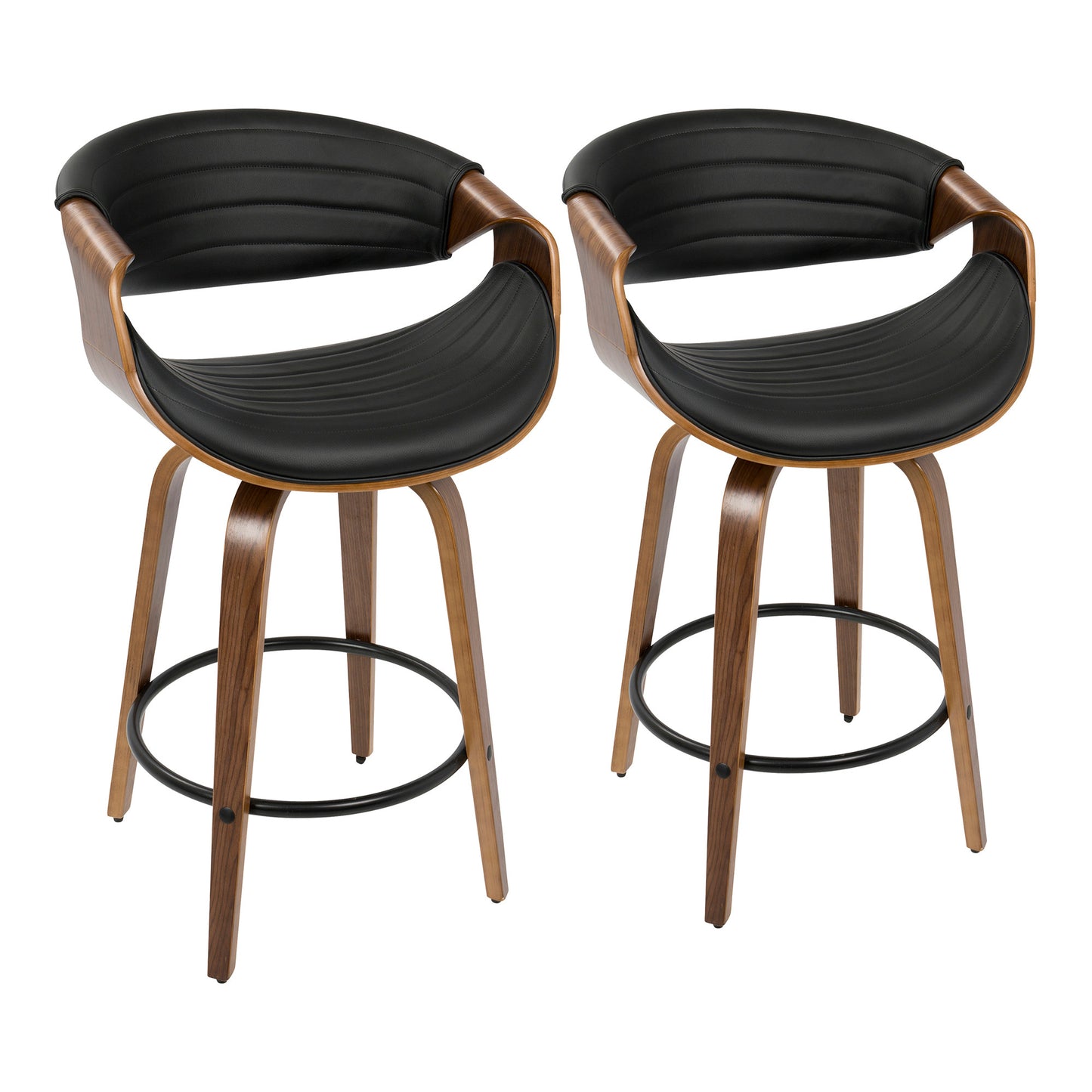 Symphony Counter Stool by LumiSource - Set of 2-12