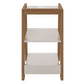 Manhattan Comfort Gowanus Modern Ladder Side Table with 3 Shelves in Off White | Side Tables | Modishstore-3