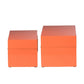 A&B Home Orange Decorative Boxes Set of 2 | Decorative Boxes | 44574-ORAN-DS | Modishstore - 2 - 2