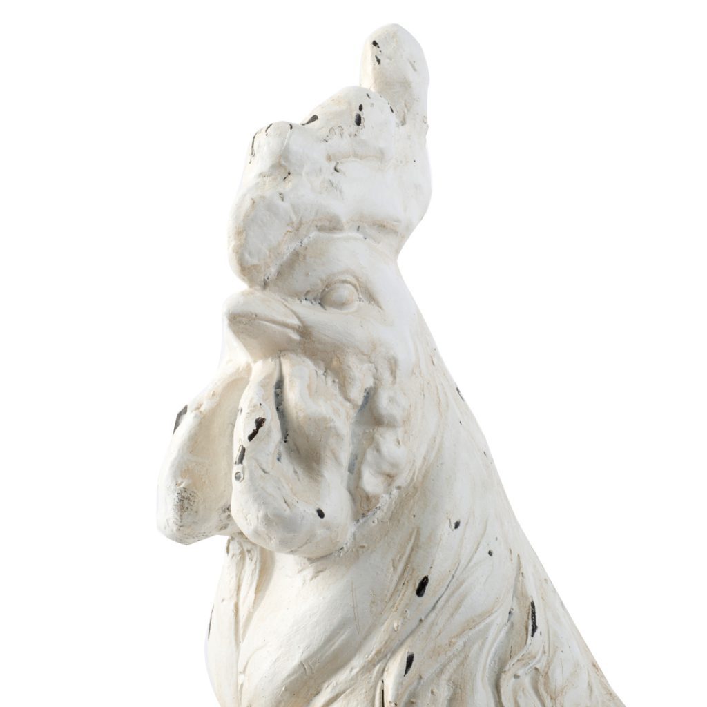 A&B Home White Rooster Figurine | Modishstore | Animals & Pets | D77064-3 - 7