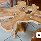 Artisan Living Teak Wood Slice Live Edge Accent Tables | ModishStore | Accent Tables-3