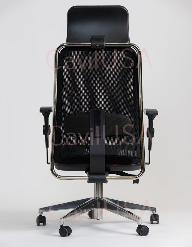 Newnet Chair With Headrest By CavilUSA | Office Chairs |  Modishstore  - 2