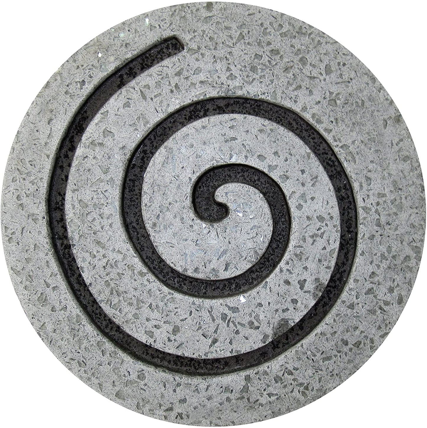 Screen Gems Sandstone Fine Polished Round Wall Decor W/Glass Pieces - Circle Design | Wall Decor | Modishstore-8