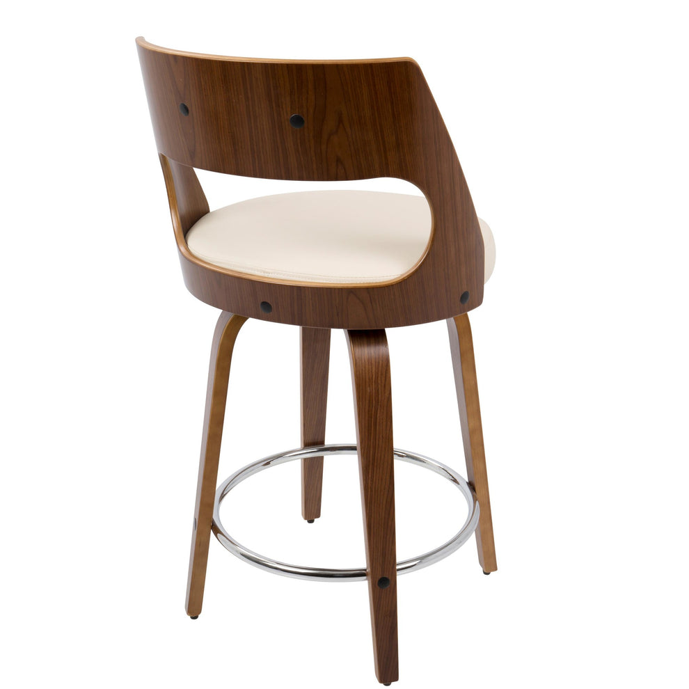 LumiSource Cecina 24'' Counter Stool - Set of 2-11