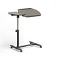 Baxton Studio Olsen Brown Wheeled Laptop Tray Table with Tilt Control | Modishstore | Desks