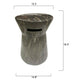Surya Garden Stool - ABU-002 | Outdoor Stools & Benches | Modishstore-2