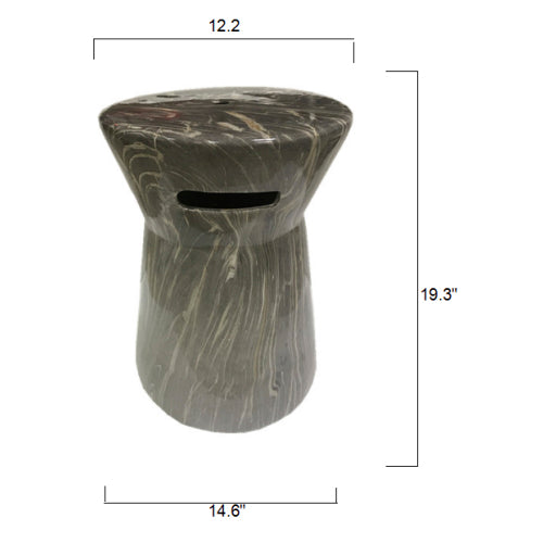 Surya Garden Stool - ABU-002 | Outdoor Stools & Benches | Modishstore-2
