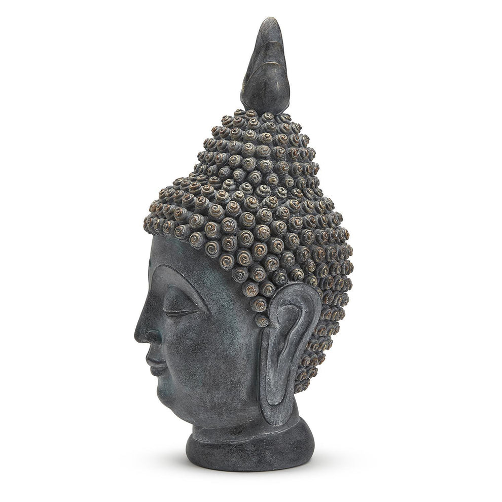 Buddha Head Statue By Tozai Home | Sculptures | Modishstore - 5