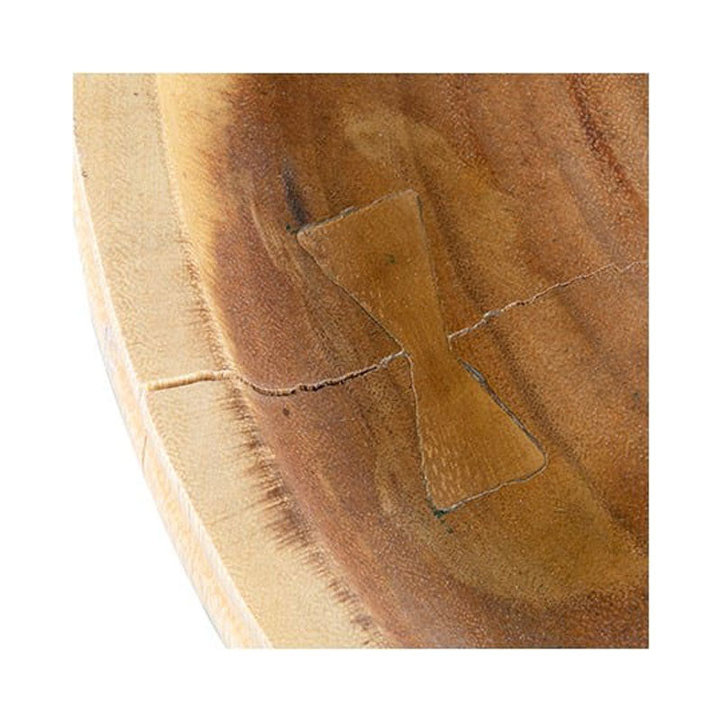 Linkwood Teak Wood Charger Tray - by Jeffan | Trays | Modishstore - 4