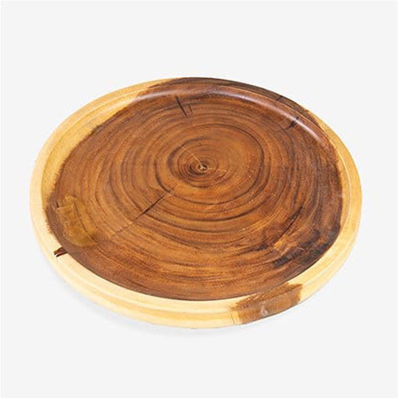Linkwood Teak Wood Charger Tray - by Jeffan | Trays | Modishstore - 5