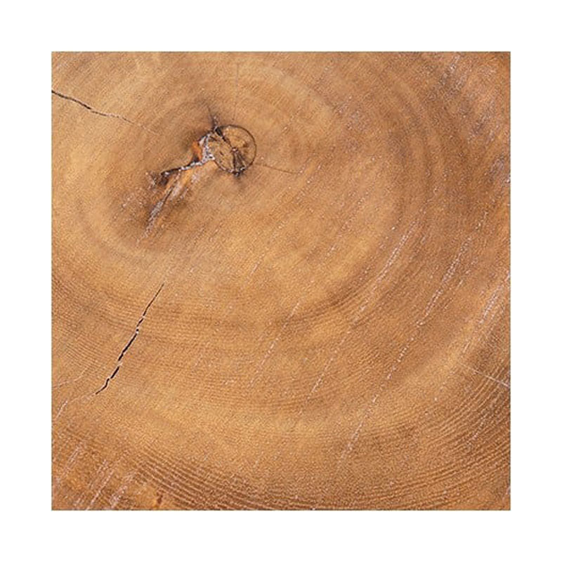 Round Wooden Teak Riser with Iron Base by Jeffan | Cake & Tiered Stands | Modishstore - 3