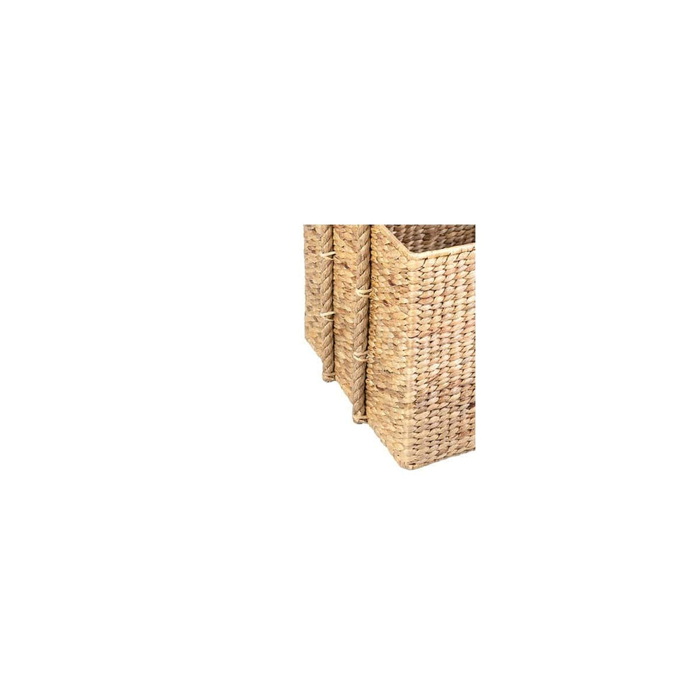 Tyler Waterhyacinth Basket - set of 2 by Jeffan | Bins, Baskets & Buckets | Modishstore - 4