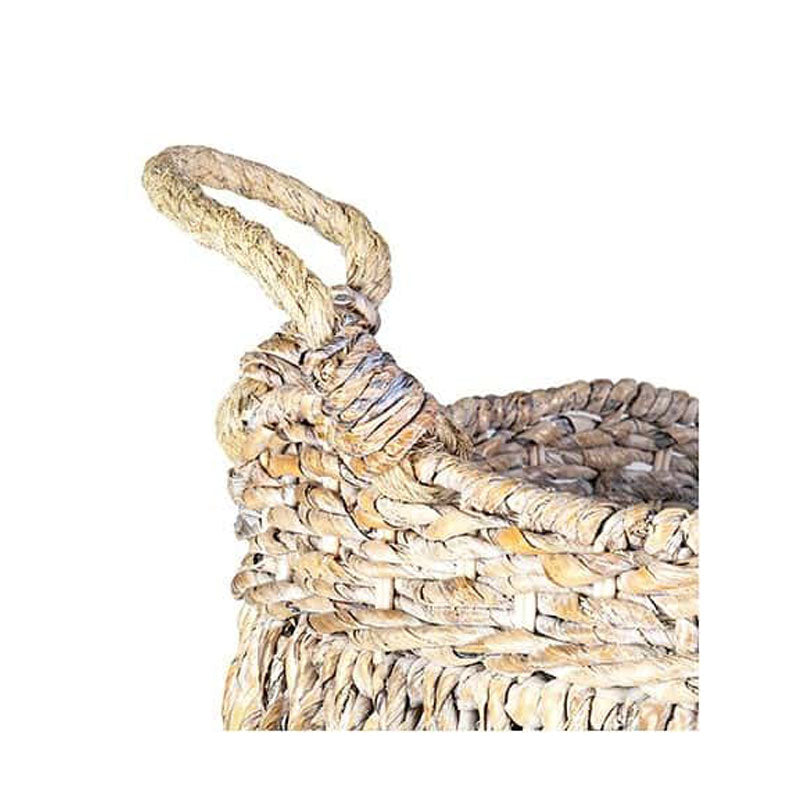 Avalone Oversize Seagrass Basket - Set of 2 by Jeffan | Bins, Baskets & Buckets | Modishstore - 2